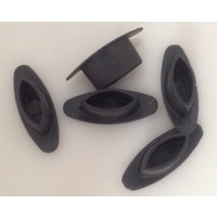 Wheel spoke cover (plug) black (WS_FB01_BLACK)