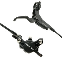 Dominion T2 Brake Kit PAIR, Front & Rear Black/Ti/Carbon