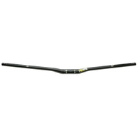 Carbon Handlebar, 1/2in Rise, 31.8mm Diameter, 810mm Width, Black/Yellow (301-36182-C001)