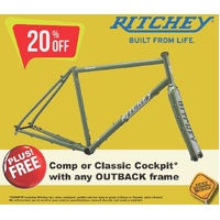 FRAMESET OUTBACK V4 GREEN/WHITE EXTRA LARGE - (97052897005)