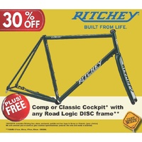 FRAMESET ROAD LOGIC DISC Green with White Logo 51cm - (97352897014)