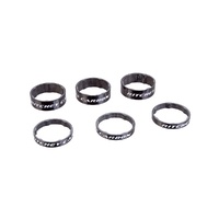 HEADSET SPACERS WCS CARBON Black UD MATTE 3x5mm + 3x10mm Bag (33056117008)