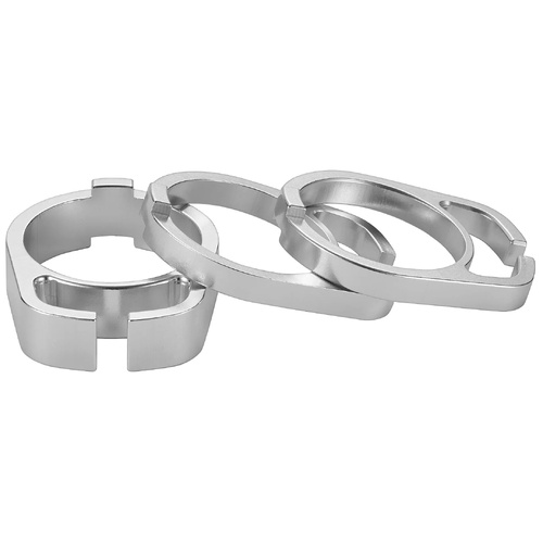 HCR SPACER KIT, 1-10MM, 2-5MM SILVER (BAA2444S)