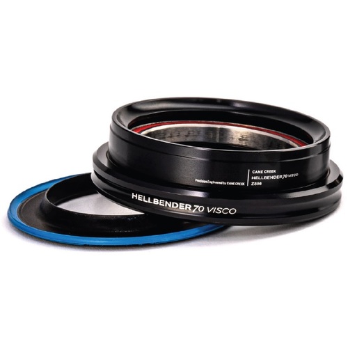 Bottom Assy Hellbender 70 ViscoSet ZeroStack 56mm 1.5in Crown Race ZS56/40 Black (BAA2188K)