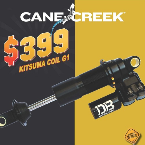 DB Kitsuma Coil 210mm Eye to Eye 47.5mm Stroke (BCD0051)