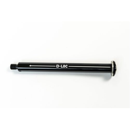 HELM D-LOC AXLE BOLT ON ASSEMBLY BLACK - V2 (BAG0586K)