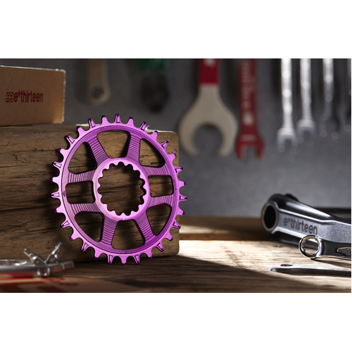 Guidering Helix R | Direct | 32T | 52/55mm Flip Flop | Shimano/SRAM 11/12s | Eggplant (CR4HRA-110)
