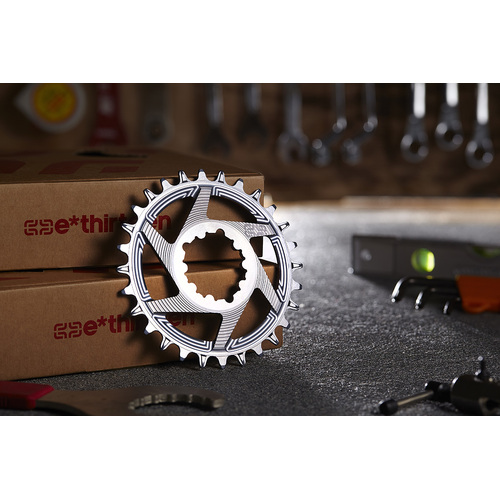 Guidering Helix R | 3-BOLT DIRECT MOUNT | 30T | 3mm Offset | Shimano/SRAM 11/12s | Grey (CR4HRA-125)