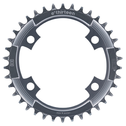 Helix Race | Chainring | 107BCD | 40T | Shimano/SRAM 11/12s Chain Compatible | Grey (CR4HRA-152)