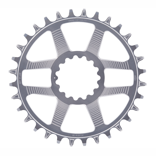 Guidering Helix R | Direct | 32T | 52/55mm Flip Flop | Shimano/SRAM 11/12s | Silver (CR4HRA-155)