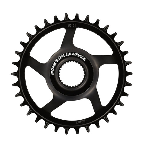 Helix Core e*spec | Chainring | 34T | Bosch SX / Gen4 CX | steel | 53/55mm Chainline | 15.5mm / 13.5mm Offset | Black (CR5ESA-100) (CTN10)