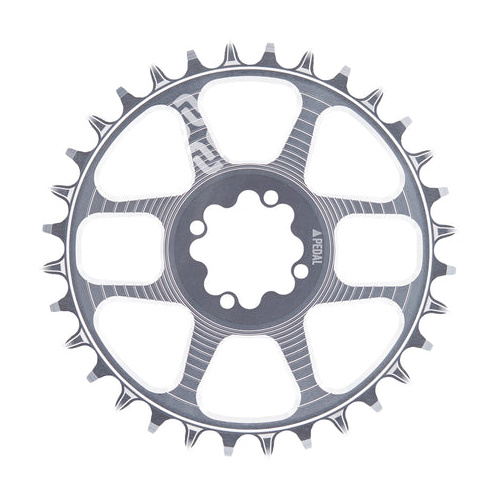 Helix Race | Chainring | 8 Bolt | 32T | 3mm Offset | Shimano/SRAM 11/12s Chain Compatible | Sterling Silver (CR5HAA-108)
