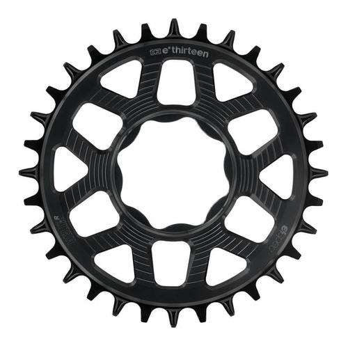 Helix Race e*spec | Chainring | 32T | TQ HPR50 Direct Mount | 12mm Offset | Shimano/SRAM 11/12s Chain Compatible | Black (CR5HRA-108) (CTN10)