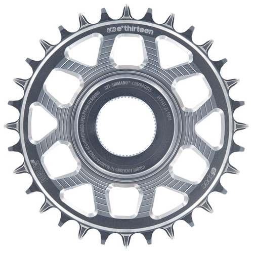 Helix Race e*spec | Chainring | 32T | Shimano EP8 Direct Mount | 21mm Offset | Shimano/SRAM 11/12s Chain | Sterling Silver (CR5HRA-114) (CTN10)