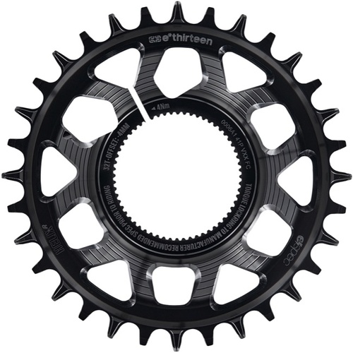 Helix Race e*spec | Chainring | 32T | Kenevo/Levo SL 1.1 | -4mm offset | Shimano/SRAM 11/12s Chain Compatible | Black (CR5HRA-122) (CTN10)