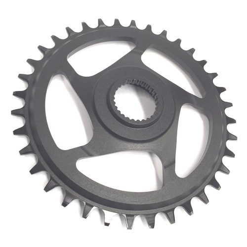 Chainring e*spec Aluminum Direct Mount | 34T | Bosch CX Gen4 | Black (CR4UPA-100) (CTN10)