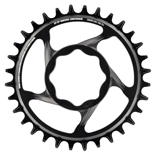 Chainring e*spec Aluminum Direct Mount | 32 | TQ Drive | Black (CR4EPA-102) (CTN10)