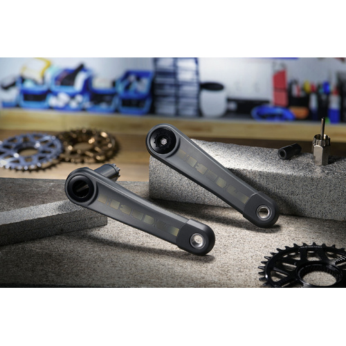 Helix Race Carbon | Crank | 160x73mm | 55mm Chainline | w/Self Extractor | Black (CS5HRA-120) (CTN3)