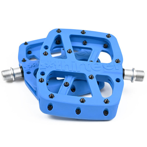 Pedal Base Flat Composite Body 22 Pins | Blue (PD2USA-102) (CTN10)