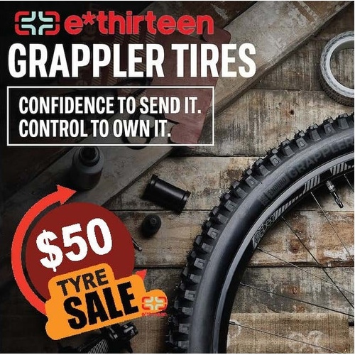 Tyre Grappler | 29in x 2.5in | DH Casing | Endurance Compound | Black (TR2LPA-120)