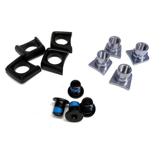 Turbocharger Race e*spec Bolt Kit | BLACK | Includes nuts, bolts and crank tab spacers (CRS50-105)