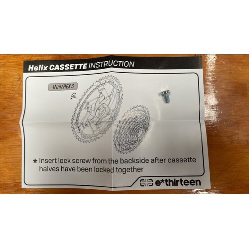 Cassette Spare FW21 Compatibility Bolt (FS-0244-001)