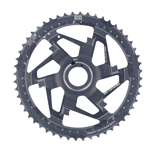 SPARE Helix Race Cassette | 12 Speed | Aluminium Cogs | 45-52T | Grey (FWS20-125) - suits 13-52 cassette ONLY