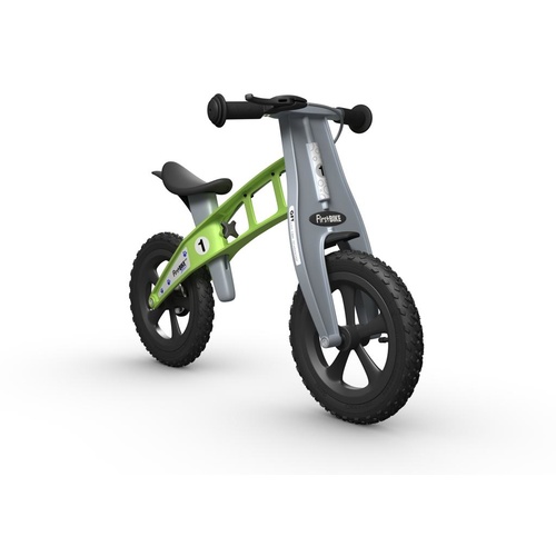 FirstBIKE Cross GREEN WITH BRAKE (L2026)