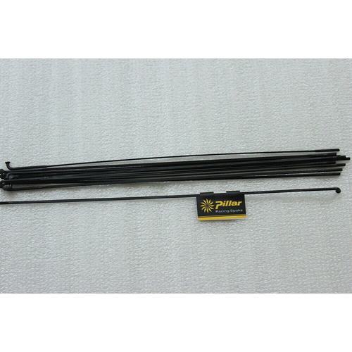 J-Bend PSR WING 21 2.2/2.1/1.3/2.0 BLADED  BLACK 300mm Pack 20pcs No Nipples