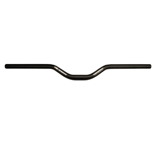 Answer Alumilite Classic 2in/50mm Rise Bar 685mm Wide Black 25.4mm (78-5042)