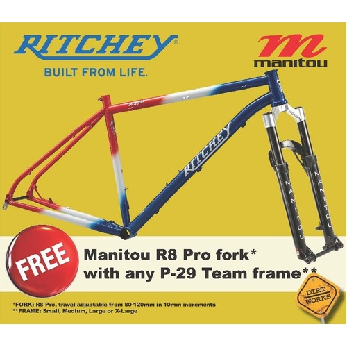 Frame MTN WCS P-29er V3 Steel TEAM EDITION LARGE - (97452007033)